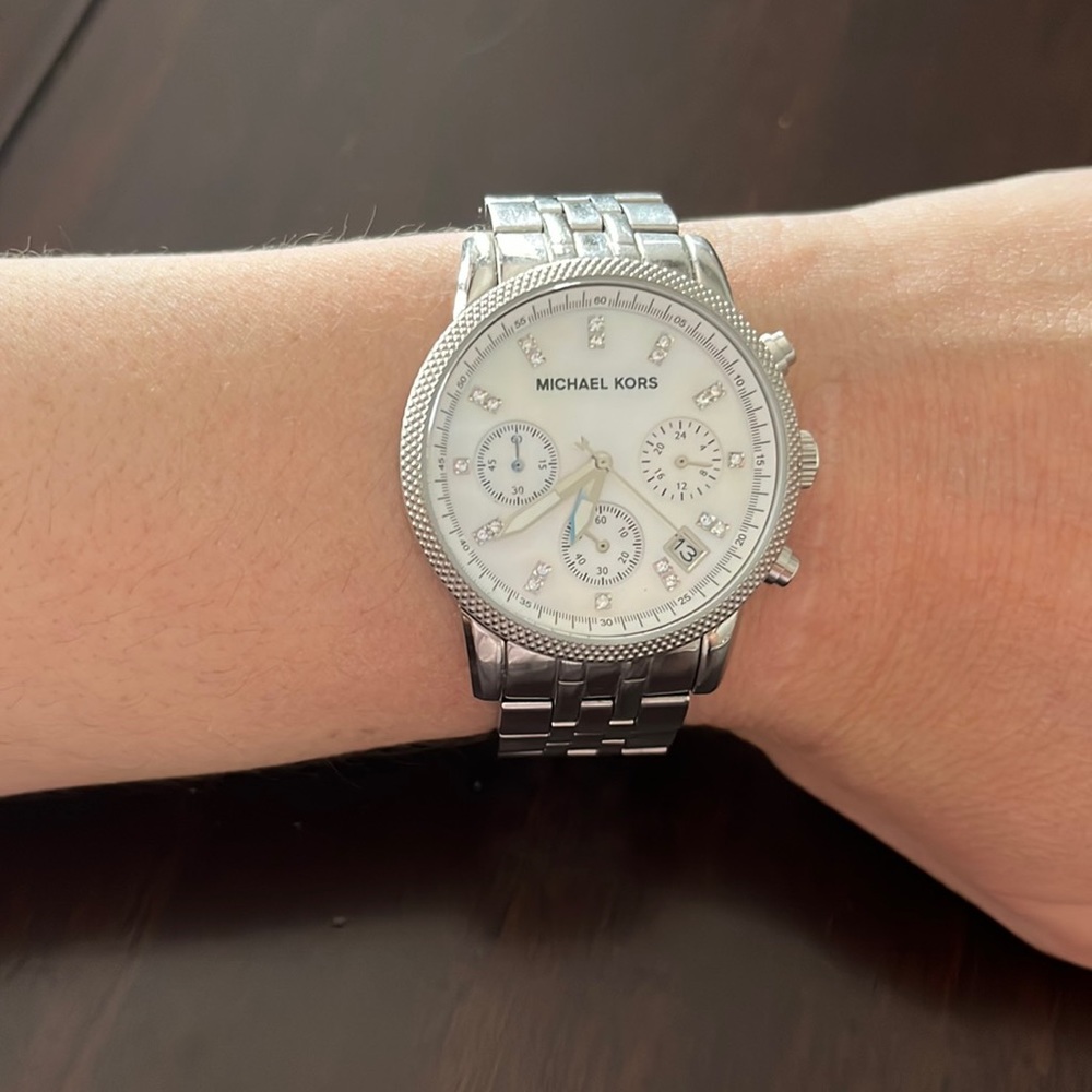 EUC Michael Kors MOP watch